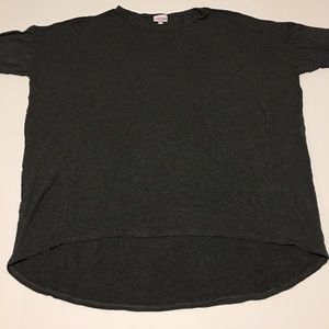 EUC 2XL LuLaRoe Gray Irma Top